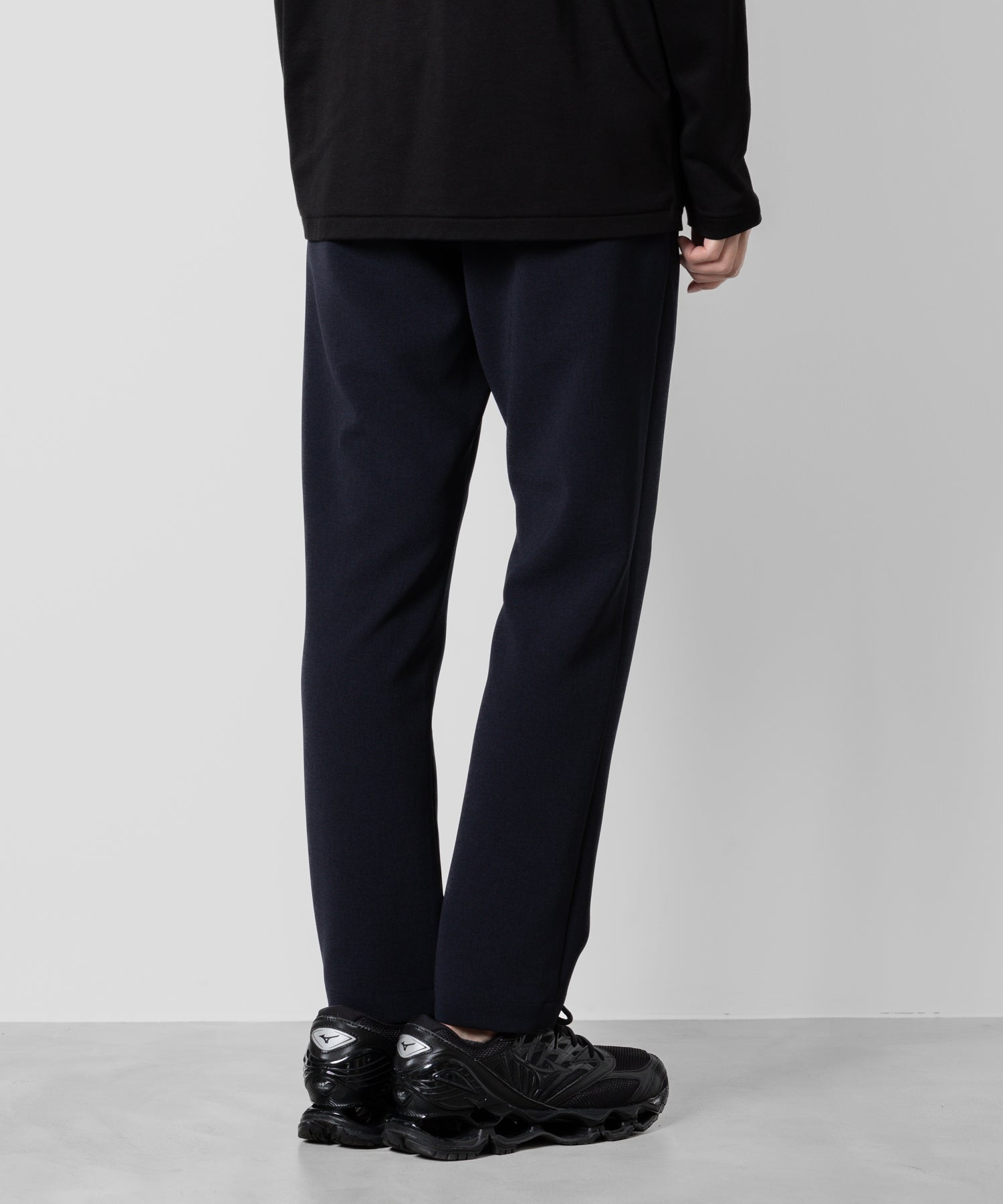 【ATTACHMENT】ATTACHMENT アタッチメントのPE STRETCH DOUBLE CLOTH REGULAR FIT EASY TROUSERS - NAVY 公式通販サイトsession福岡セレクトショップ