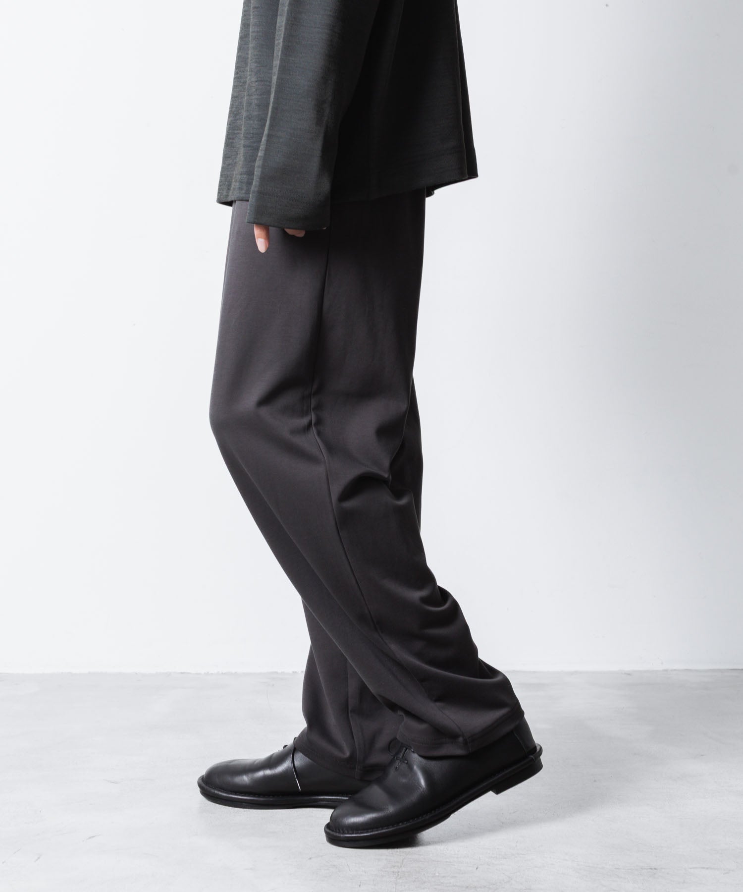 ATTACHMENT アタッチメントのCOTTON DOUBLE FACE LOUNGE TROUSERS - D.GRAYの公式通販サイトsession福岡セレクトショップ