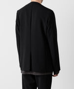 画像をギャラリービューアに読み込む, ATTACHMENT アタッチメントのPE STRETCH DOUBLE CLOTH COLLARLESS JACKET - BLACK 公式通販サイトsession福岡セレクトショップ
