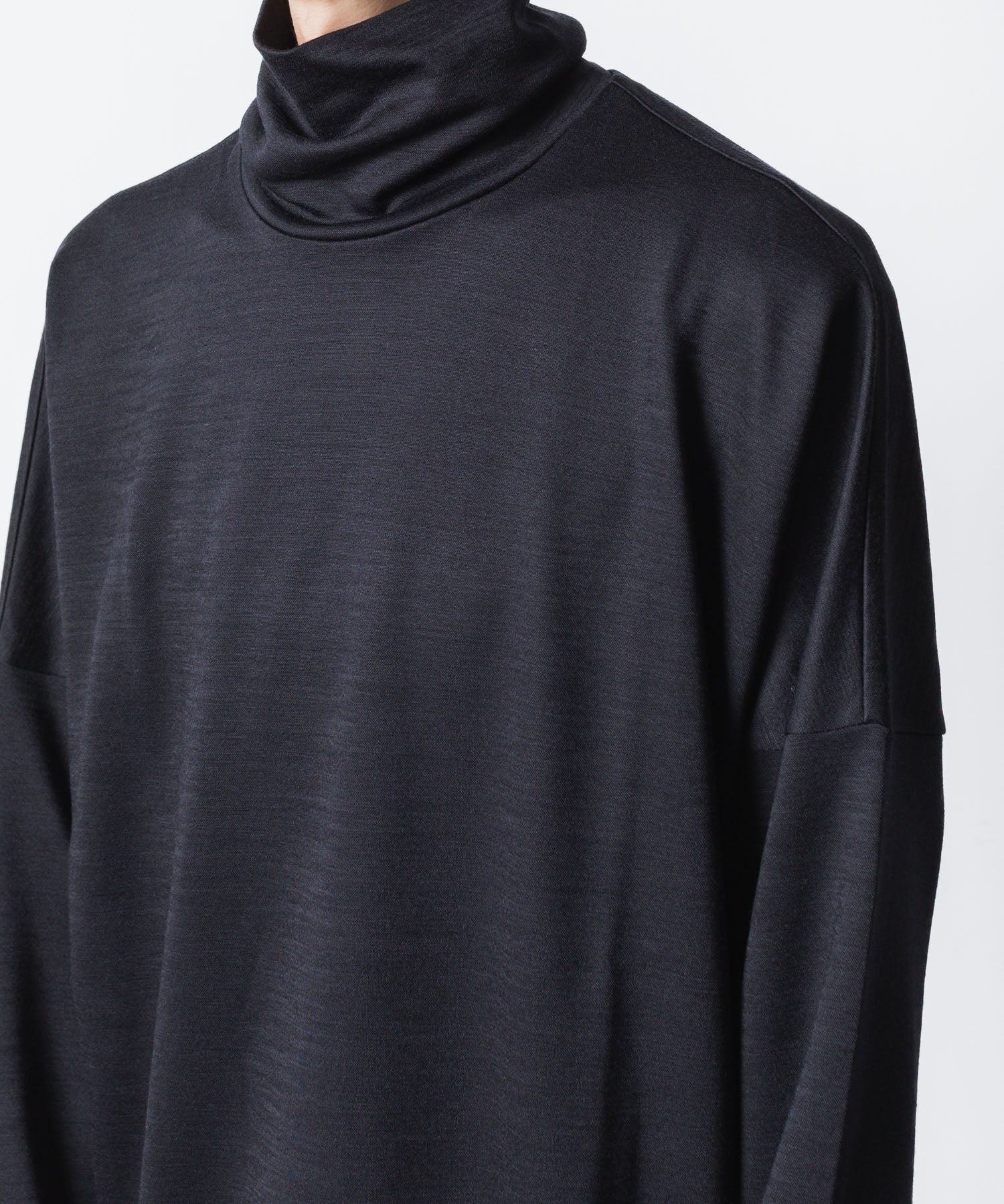 ATTACHMENT / EXCLUSIVE ITEM アタッチメントのWO/NYスムース ハイネックカットソー L/S - D.NAVYの公式通販サイトsession福岡セレクトショップ