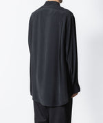 画像をギャラリービューアに読み込む, ATTACHMENT アタッチメントのCU/RY FIBRIL TAFFETA PATCH POCKET L/S SHIRT - BLACKの公式通販サイトsession福岡セレクトショップ
