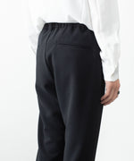 画像をギャラリービューアに読み込む, ATTACHMENT アタッチメントのPE STRETCH DOUBLE CLOTH REGULAR FIT EASY TROUSERS - BLACKの公式通販サイトsession福岡セレクトショップ
