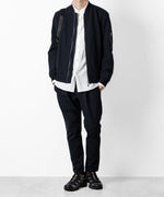 画像をギャラリービューアに読み込む, ATTACHMENT アタッチメントの別注SOLOTEX DOUBLE CLOTH REGULAR FIT EASY TROUSERS - NAVYの公式通販サイトsession福岡セレクトショップ
