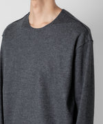 画像をギャラリービューアに読み込む, ATTACHMENT アタッチメントの限定TECH WOOL SMOOTH OVERSIZED L/S CUTOFF TEE - X.GRAYの公式通販サイトsession福岡セレクトショップ

