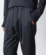 画像をギャラリービューアに読み込む, ATTACHMENT アタッチメントのT/W/SI STRETCH GABARDINE REGULAR FIT EASY TROUSERS - D.NAVYの公式通販サイトsession福岡セレクトショップ

