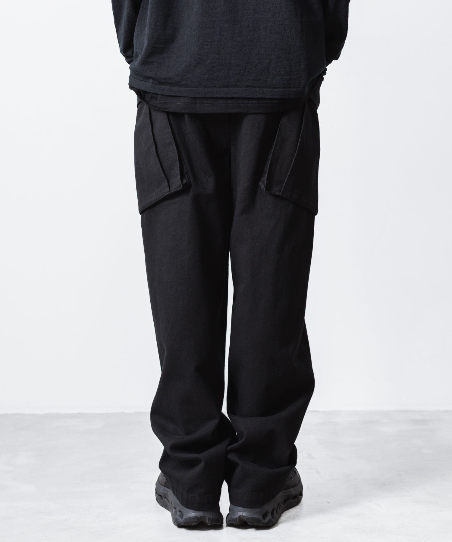 ATTACHMENT アタッチメントのCO NIDOM CLOTH M-43 FIELD TROUSERS - BLACKの公式通販サイトsession福岡セレクトショップ