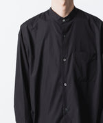 画像をギャラリービューアに読み込む, ATTACHMENT アタッチメントの140/2 GIZA BROAD BANDCOLLAR L/S SHIRT - BLACKの公式通販サイトsession福岡セレクトショップ
