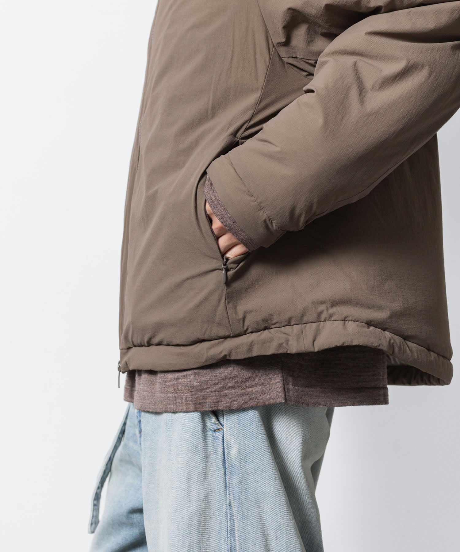 ATTACHMENT アタッチメントのNY 2WAY STRECH CLOTH ECWCS JACKET - CAMELの公式通販サイトsession福岡セレクトショップ