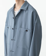 画像をギャラリービューアに読み込む, ATTACHMENT / EXCLUSIVE ITEMアタッチメントのPE LIGHT TROPICAL OVERSIZED SHIRT BLOUSON - L.BLUEの公式通販サイトsession福岡セレクトショップ
