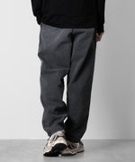 画像をギャラリービューアに読み込む, ATTACHMENT アタッチメントの11oz DENIM BELTED TAPERED FIT TROUSERS - BLACK 公式通販サイトsession福岡セレクトショップ
