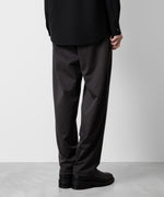 画像をギャラリービューアに読み込む, ATTACHMENT アタッチメントのCOTTON DOUBLE FACE LOUNGE TROUSERS - D.GRAY  公式通販サイトsession福岡セレクトショップ
