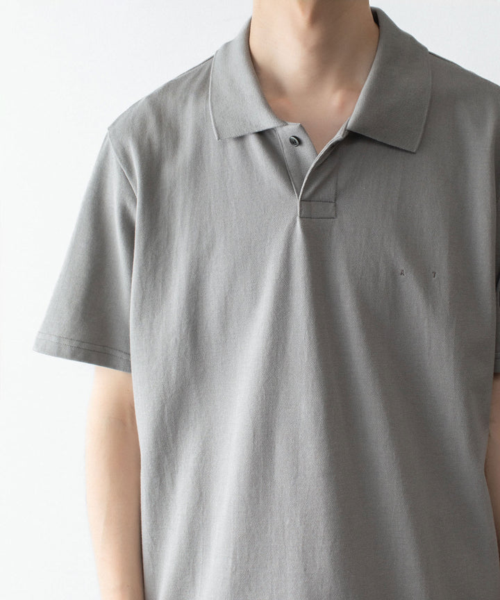ATTACHMENT アタッチメントのSOFT PIQUE S/S POLO - GRAYの公式通販サイトsession福岡セレクトショップ