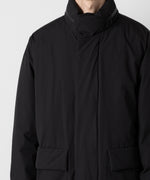 画像をギャラリービューアに読み込む, ATTACHMENT アタッチメントの3LAYER LIGHT TAFFETA UTILITY DOWN COAT - BLACK 公式通販サイトsession福岡セレクトショップ
