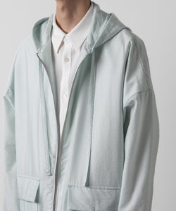 ATTACHMENT アタッチメントのWO/NY VOILE ZIP UP HOODED JACKET - L.GREEN 公式通販サイトsession福岡セレクトショップ