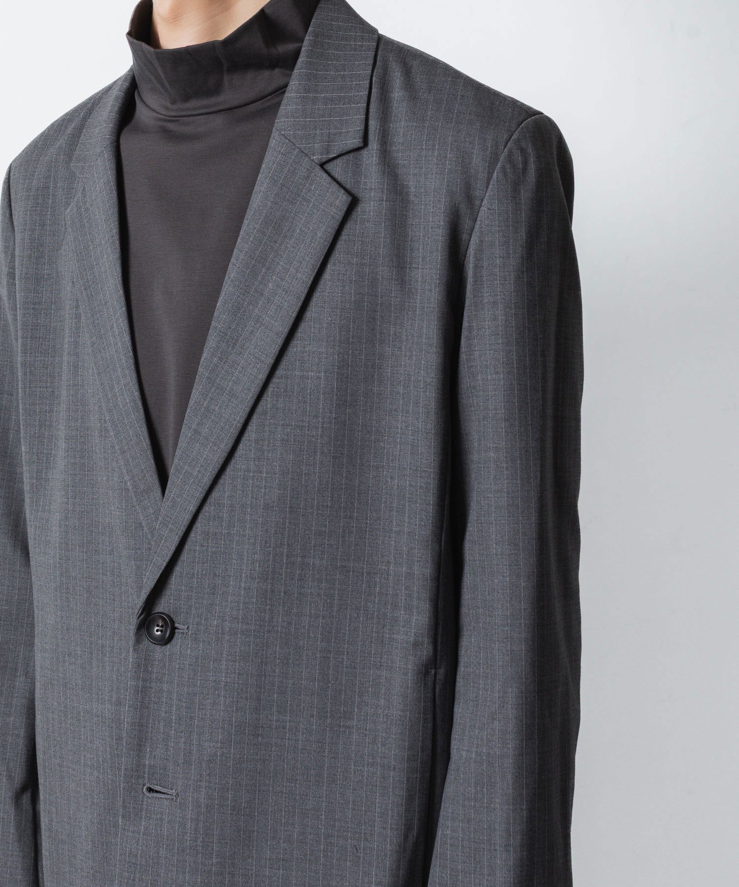 ATTACHMENT アタッチメントのT/W/SI STRETCH GABARDINE 2B JKT - S.GRAYの公式通販サイトsession福岡セレクトショップ