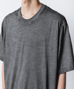画像をギャラリービューアに読み込む, VEIN ヴェインの100/3 SUEDE JERSEY COLD DYED VESSEL S/S TEE - GRAYの公式通販サイトsession福岡セレクトショップ
