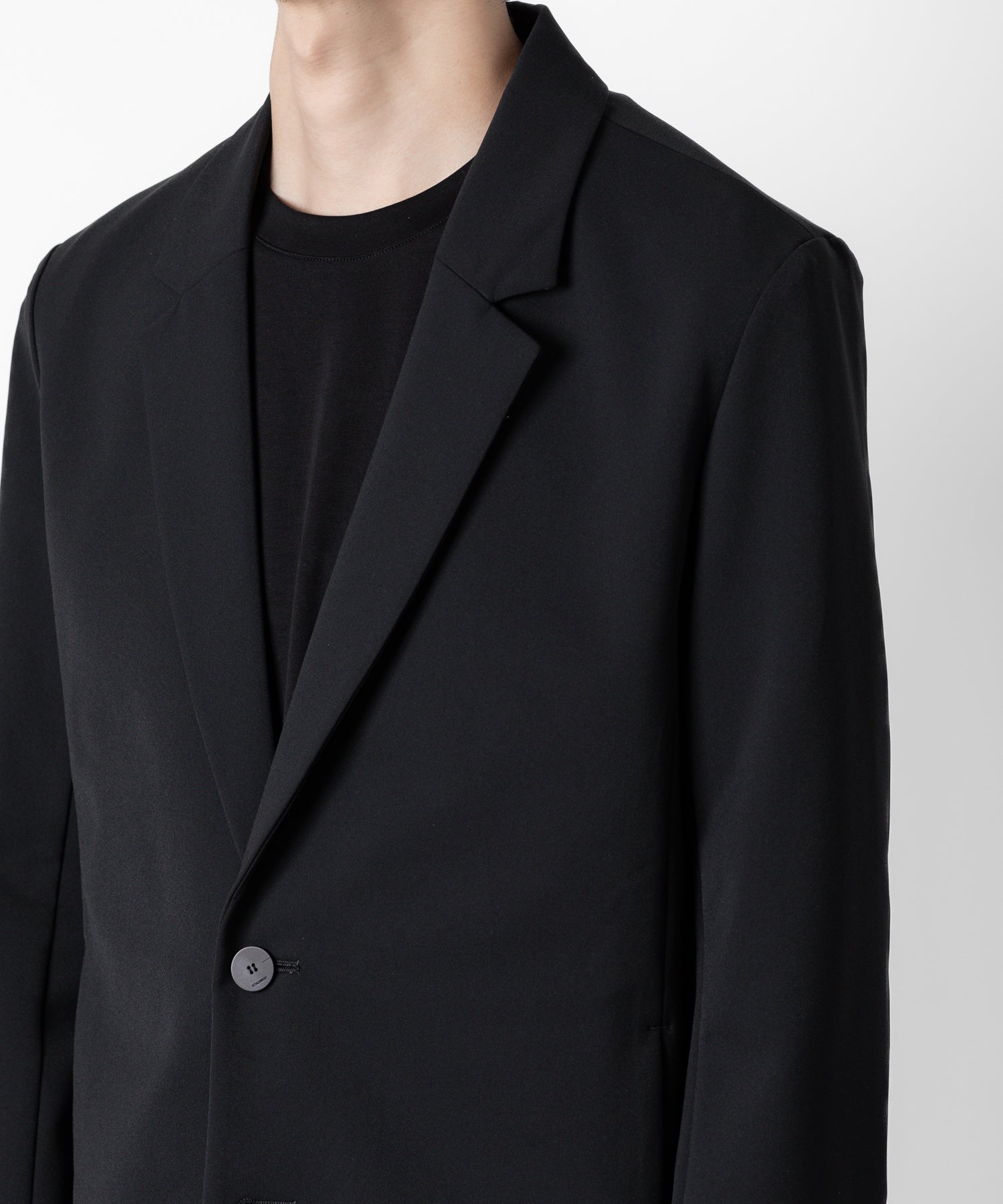 ATTACHMENT アタッチメント別注のSOLOTEX DOUBLE CLOTH 2B JACKET - BLACKの公式通販サイトsession福岡セレクトショップ