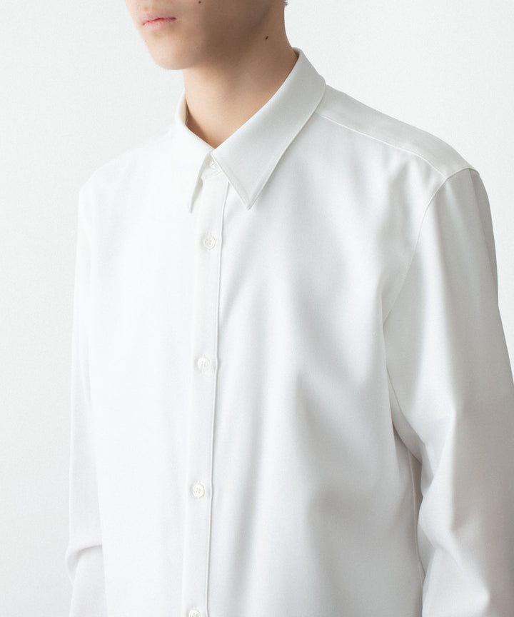 ATTACHMENT アタッチメントのPE COMPACT TWILL REGULAR COLLAR DRESS SHIRT - WHITEの公式通販サイトsession福岡セレクトショップ
