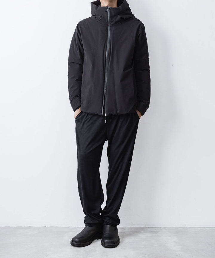 ATTACHMENT アタッチメントの1/60 WOOL SMOOTH SLIM FIT LOUNGE TROUSERS - BLACKの公式通販サイトsession福岡セレクトショップ