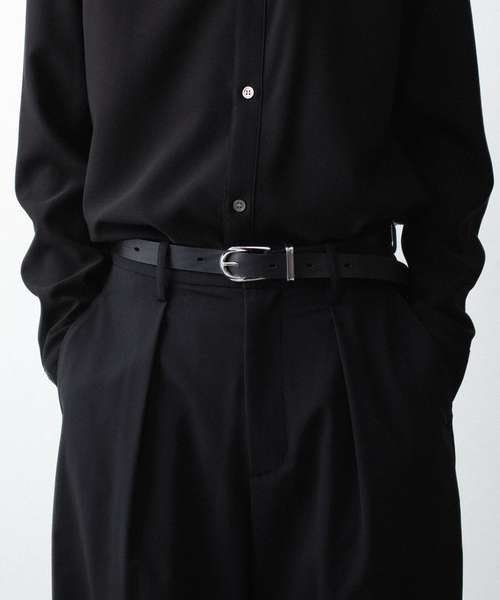 ATTACHMENT アタッチメントのCOW LEATHER WESTERN BELT - BLACKの公式通販サイトsession福岡セレクトショップ