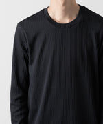 画像をギャラリービューアに読み込む, ATTACHMENT アタッチメントのPE STRETCH RIB SLIM FIT L/S TEE - D.GRAY 公式通販サイトsession福岡セレクトショップ
