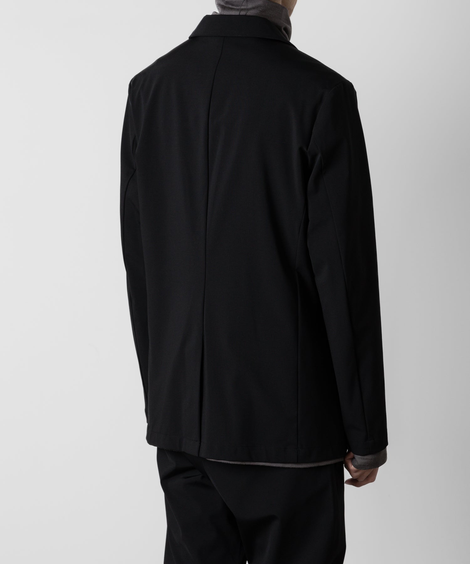 ATTACHMENT アタッチメントのNY/CO STRETCH JERSEY 2B JACKET - BLACK 公式通販サイトsession福岡セレクトショップ