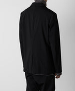 画像をギャラリービューアに読み込む, ATTACHMENT アタッチメントのNY/CO STRETCH JERSEY 2B JACKET - BLACK 公式通販サイトsession福岡セレクトショップ
