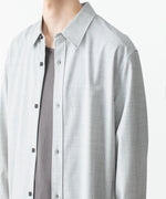 画像をギャラリービューアに読み込む, ATTACHMENT アタッチメントのWO/TA STRETCH TRO L/S SHIRT - X.GRAYの公式通販サイトsession福岡セレクトショップ
