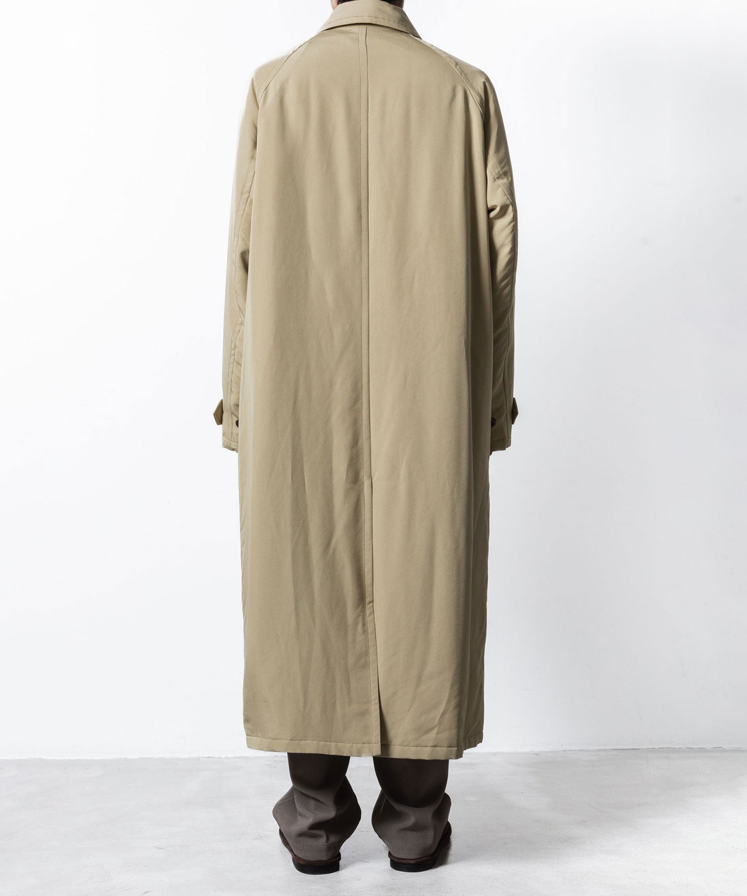 VEIN ヴェインのFIBRIL POPLIN PADDING BALMACAAN COAT - L.BEIGEの公式通販サイトsession福岡セレクトショップ
