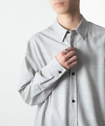画像をギャラリービューアに読み込む, ATTACHMENT アタッチメントのWO/TA STRETCH TRO L/S SHIRT - X.GRAYの公式通販サイトsession福岡セレクトショップ
