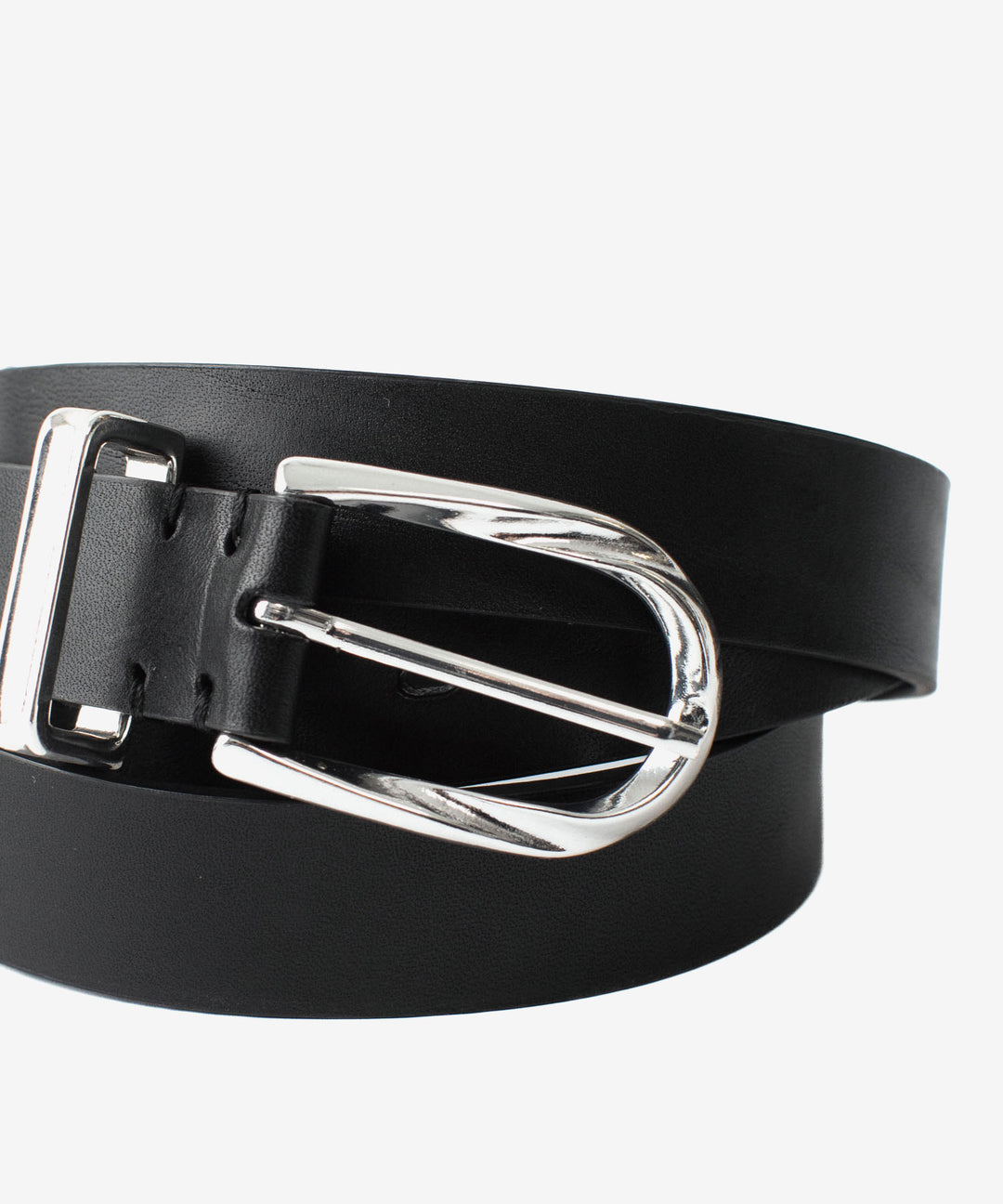 ATTACHMENT アタッチメントのCOW LEATHER WESTERN BELT - BLACKの公式通販サイトsession福岡セレクトショップ