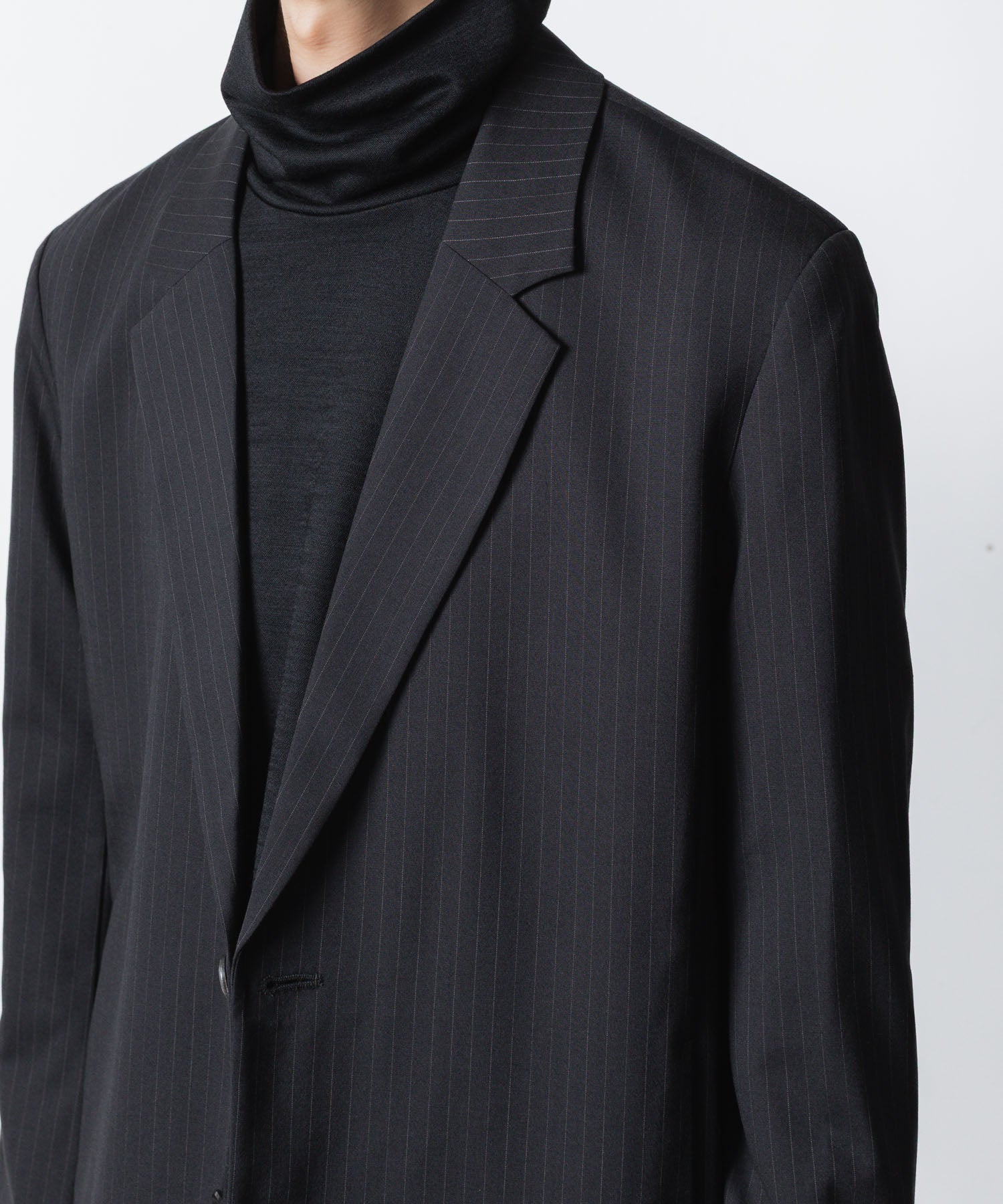 ATTACHMENT アタッチメントのT/W/SI STRETCH GABARDINE 2B JKT - S.BLACKの公式通販サイトsession福岡セレクトショップ