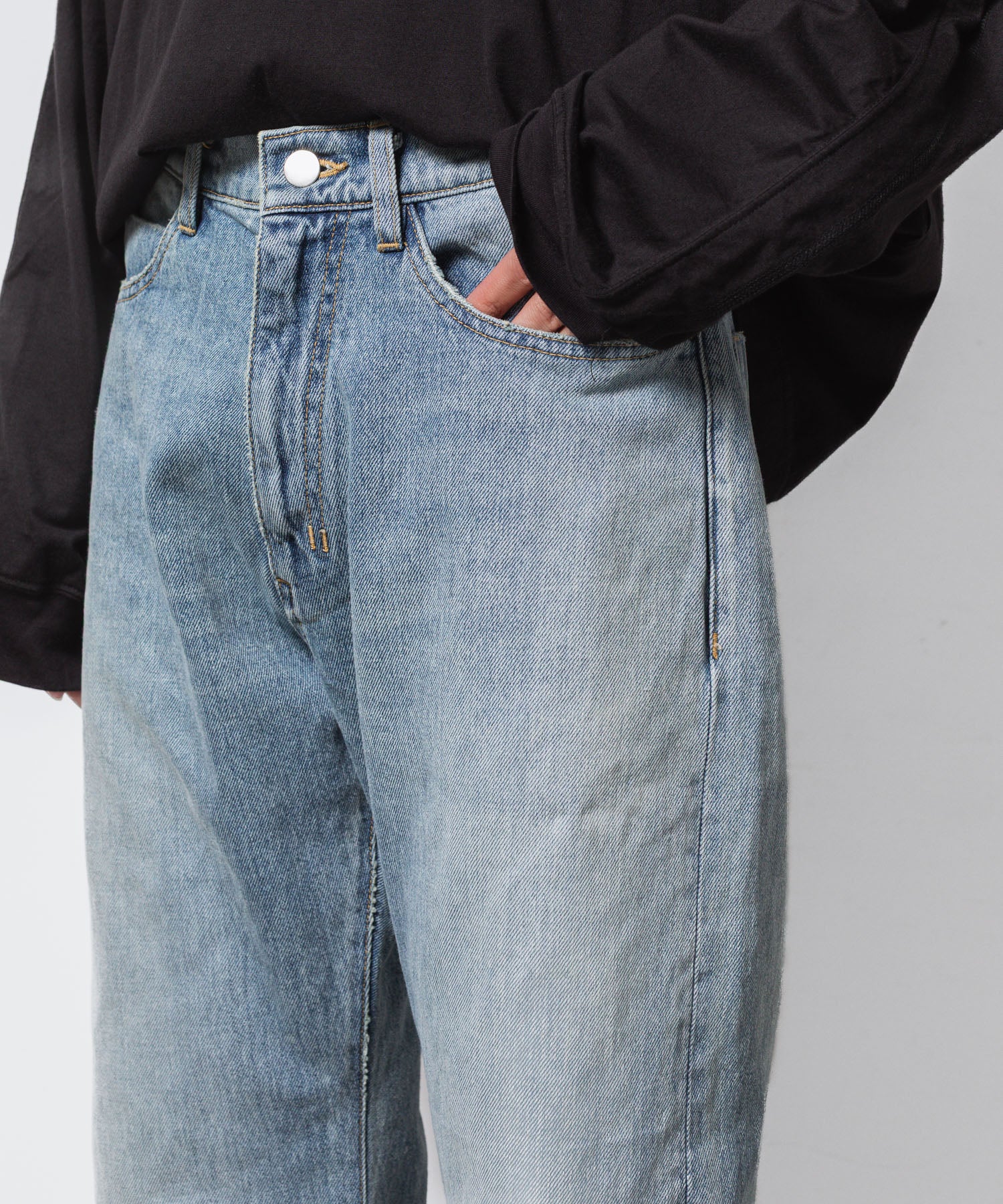 VEIN ヴェインの13OZ DENIM BOOT CUT TROUSERS - L.NAVYの公式通販サイトsession福岡セレクトショップ