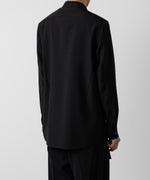 画像をギャラリービューアに読み込む, ATTACHMENT アタッチメントのPE STRETCH VIYELLA BAND COLLAR DRESS SHIRT - BLACK 公式通販サイトsession福岡セレクトショップ
