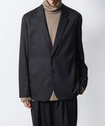 画像をギャラリービューアに読み込む, ATTACHMENT アタッチメントのT/W/SI STRETCH GABARDINE 2B JKT - BLACKの公式通販サイトsession福岡セレクトショップ
