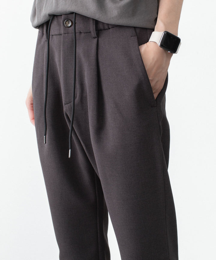 ATTACHMENT アタッチメントのPE STRETCH DOUBLE CLOTH REGULAR FIT EASY TROUSERS - D.BROWNの公式通販サイトsession福岡セレクトショップ