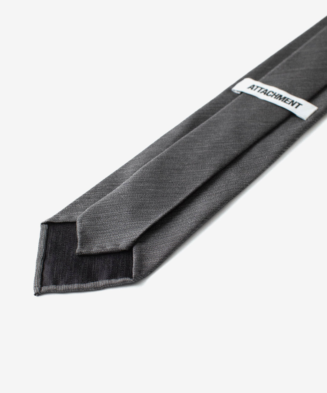 ATTACHMENT アタッチメントのSILK SATIN JACQUARD TIE - BLACKの公式通販サイトsession福岡セレクトショップ