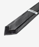 画像をギャラリービューアに読み込む, 【 ATTACHMENT 】SILK SATIN JACQUARD TIE - BLACK
