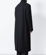 画像をギャラリービューアに読み込む, ATTACHMENT アタッチメントのWOOL SHAGGY PADDING CHESTER COAT - BLACKの公式通販サイトsession福岡セレクトショップ
