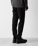 画像をギャラリービューアに読み込む, ATTACHMENT アタッチメントのPE STRETCH DOUBLE CLOTH REGULAR FIT EASY TROUSERS - BLACK 公式通販サイトsession福岡セレクトショップ
