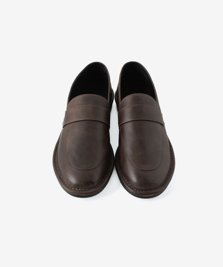 ATTACHMENT アタッチメントのSMOOTH LEATHER LOAFER - BEIGEの公式通販サイトsession福岡セレクトショップ