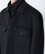 画像をギャラリービューアに読み込む, ATTACHMENT アタッチメントのWO/CA DOUBLE FACE BEAVER TRACKER JACKET - BLACKの公式通販サイトsession福岡セレクトショップ
