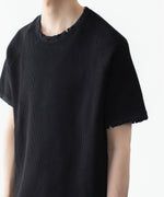 画像をギャラリービューアに読み込む, VEIN ヴェインの30//2 WAFFLE RAGLAN S/S TEE - BLACKの公式通販サイトsession福岡セレクトショップ
