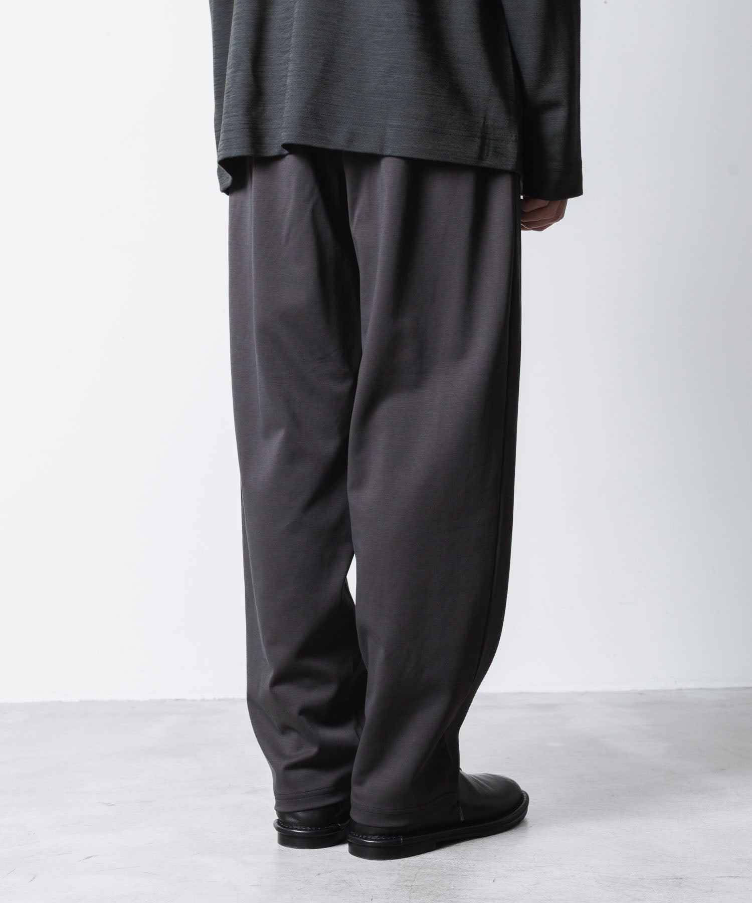 ATTACHMENT アタッチメントのCOTTON DOUBLE FACE LOUNGE TROUSERS - D.GRAYの公式通販サイトsession福岡セレクトショップ