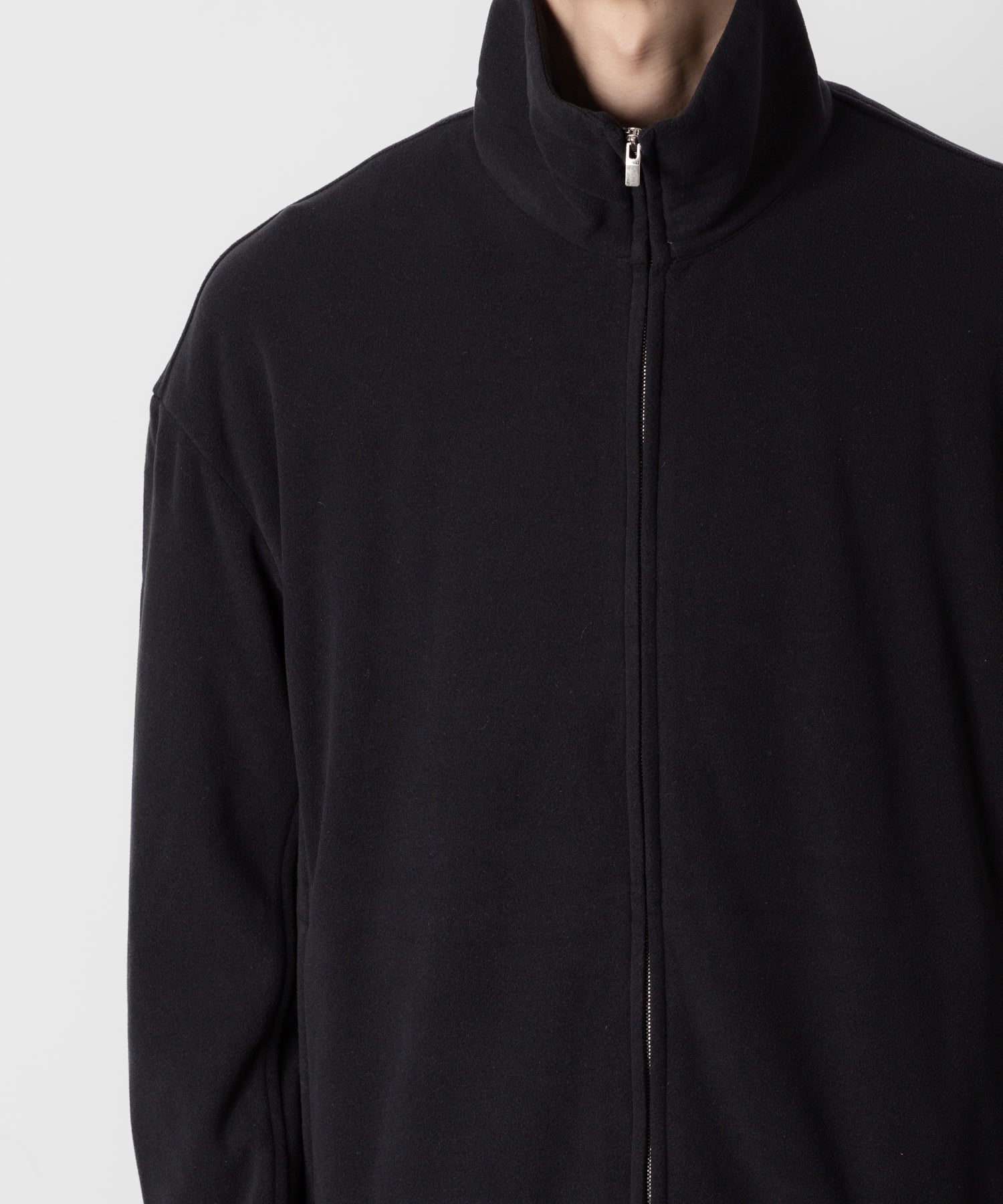 ATTACHMENT アタッチメントのPOLARTEC FLEECE TRACK JACKET - BLACK 公式通販サイトsession福岡セレクトショップ