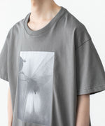 画像をギャラリービューアに読み込む, ATTACHMENT アタッチメントの30//2 SUVIN JERSEY PRINT TEE - GRAYの公式通販サイトsession福岡セレクトショップ
