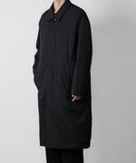 画像をギャラリービューアに読み込む, ATTACHMENT アタッチメントのNY TAFFETA PADDING BALLCOLLAR COAT - BLACK 公式通販サイトsession福岡セレクトショップ
