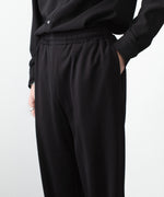画像をギャラリービューアに読み込む, ATTACHMENT アタッチメントのCOTTON DOUBLE FACE LOUNGE TROUSERS - BLACKの公式通販サイトsession福岡セレクトショップ
