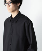 画像をギャラリービューアに読み込む, ATTACHMENT アタッチメントのWO/TA STRETCH TRO L/S SHIRT - BLACKの公式通販サイトsession福岡セレクトショップ
