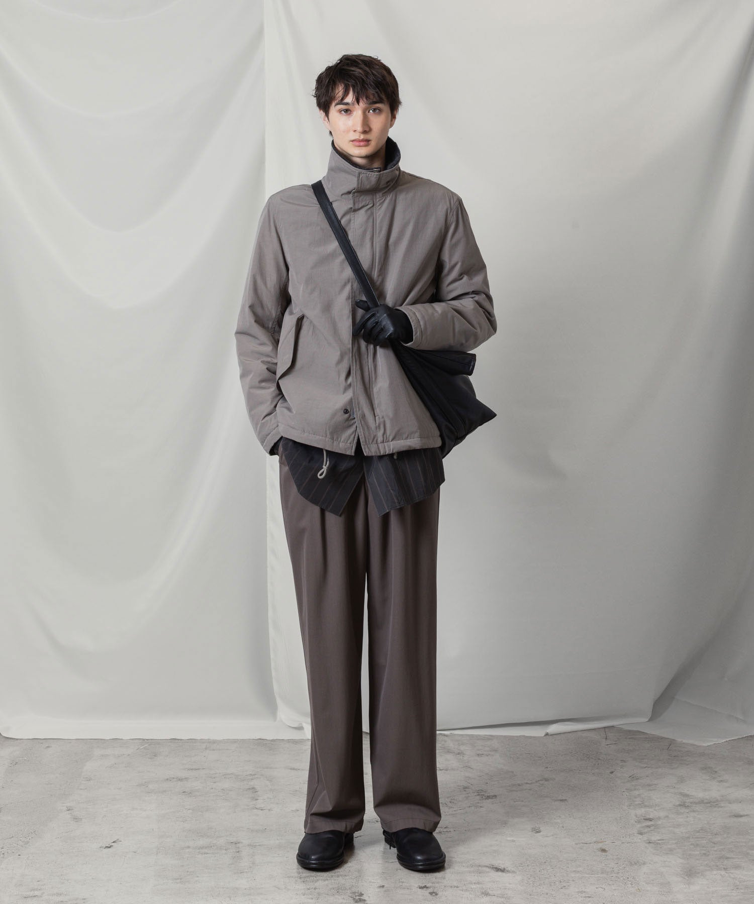 ATTACHMENT アタッチメントのCO/NY WEATHER CLOTH UTILITY JACKET - KHAKI GRAYの公式通販サイトsession福岡セレクトショップ